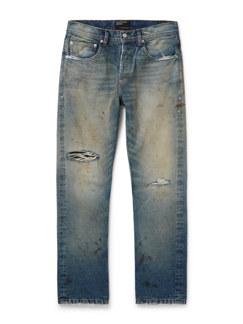Enfants Riches Déprimés - Straight-Leg Distressed Jeans - Men - Blue - UK/US 28 von Enfants Riches Déprimés