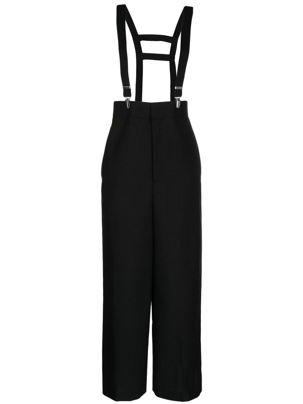 Enföld Cropped-Hose mit hohem Bund - Schwarz von Enföld