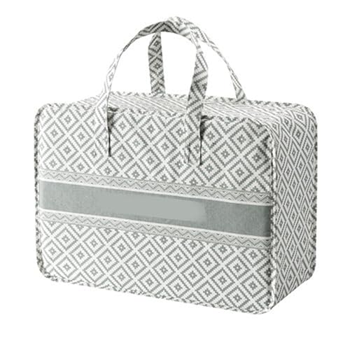 Faltbare Reisetasche mit großem Fassungsvermögen, Leichte Sporttasche Faltbare Reisetasche für Männer und Frauen mit Schulterriemen für Reisen, Fitness, Einkaufen, Wochenendtaschen (60 * 40 * 24cm) von Enforose