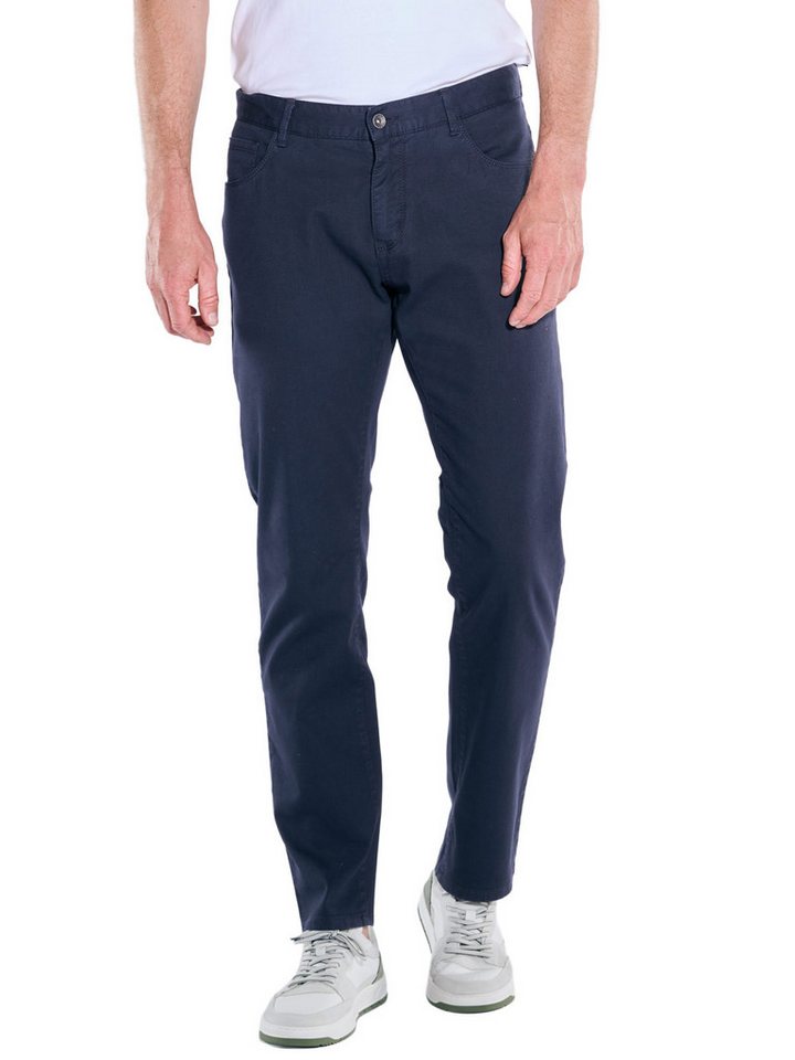 Engbers 5-Pocket-Hose engbers Herren 5-Pocket-Hose slim fit, Saphirblau von Engbers
