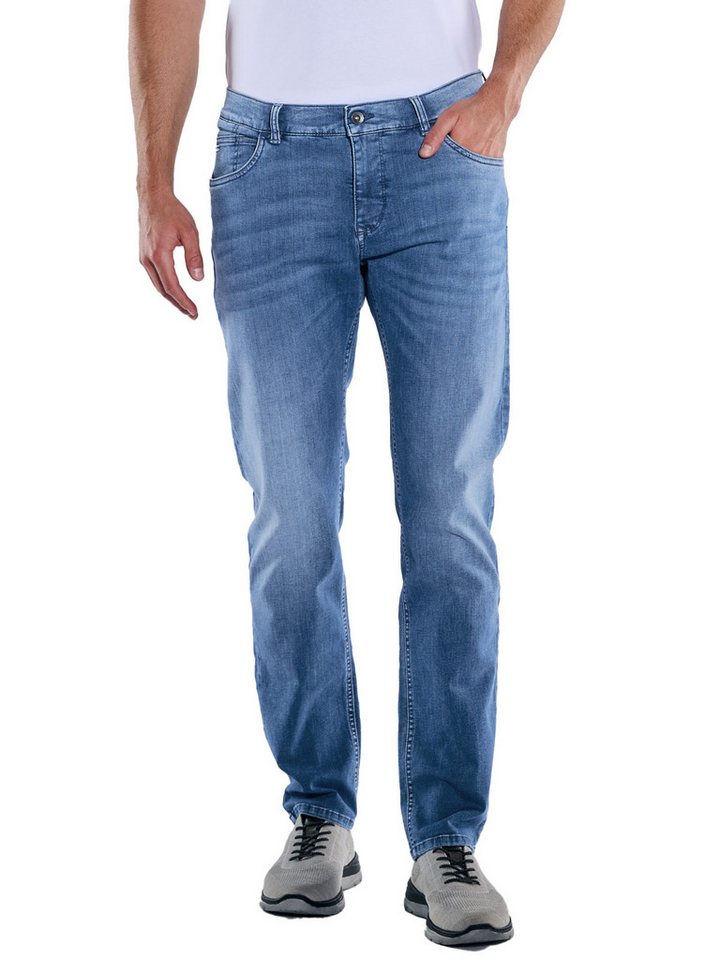 Engbers 5-Pocket-Jeans engbers Herren Jeans regular, Hellblau von Engbers