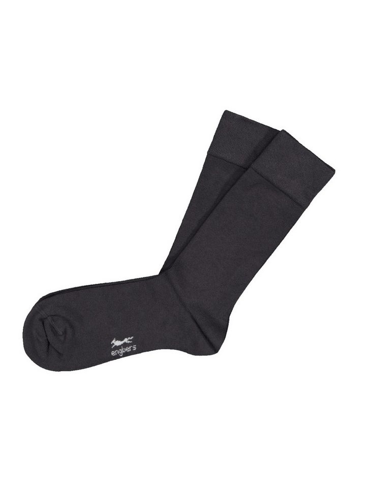 Engbers Basicsocken engbers Herren Socken uni, Anthrazit von Engbers