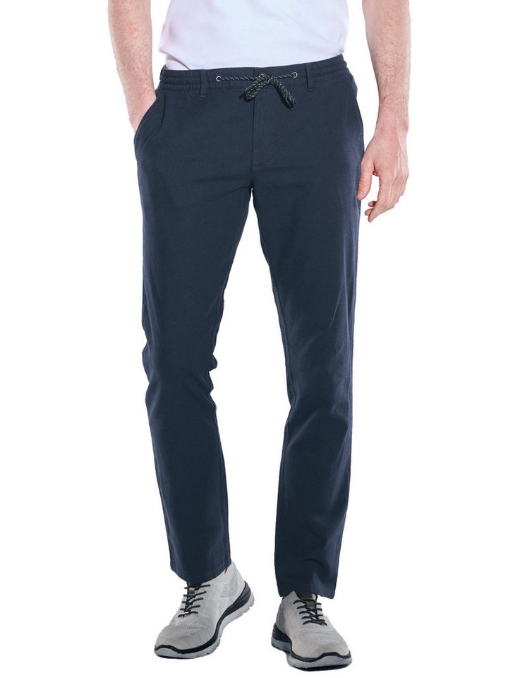 Engbers Chinohose engbers Herren Chino mit Tunnelzug, Marineblau von Engbers
