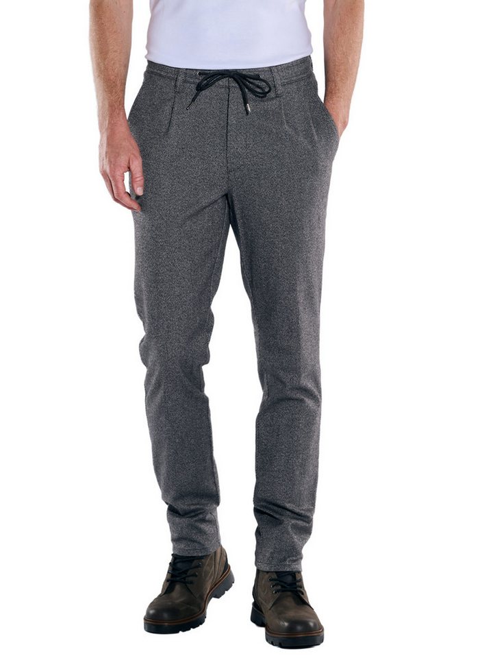 Engbers Chinohose engbers Herren Chino mit Tunnelzug, Anthrazit von Engbers