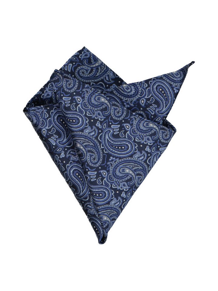 Engbers Einstecktuch engbers Herren Einstecktuch gemustert, Saphirblau von Engbers