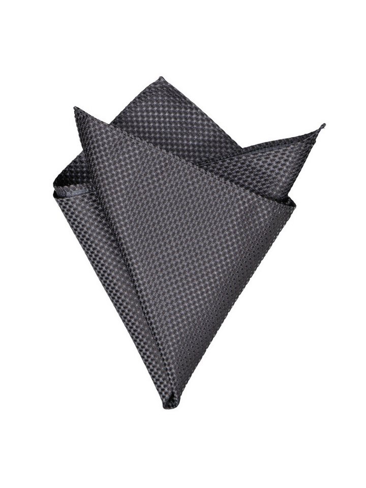 Engbers Einstecktuch engbers Herren Einstecktuch gemustert, Silbergrau von Engbers