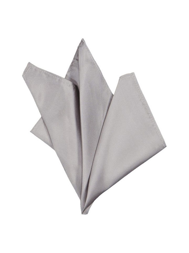 Engbers Einstecktuch engbers Herren Einstecktuch, Silbergrau von Engbers