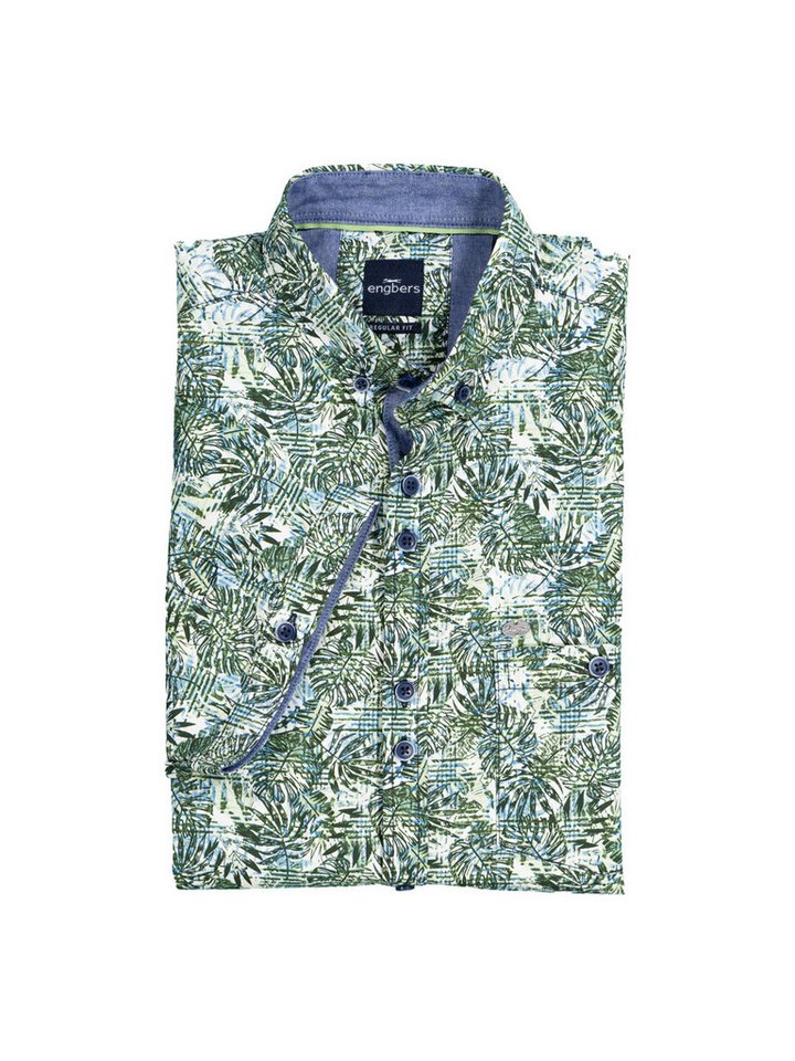 Engbers Kurzarmhemd Kurzarm-Hemd gemustert von Engbers