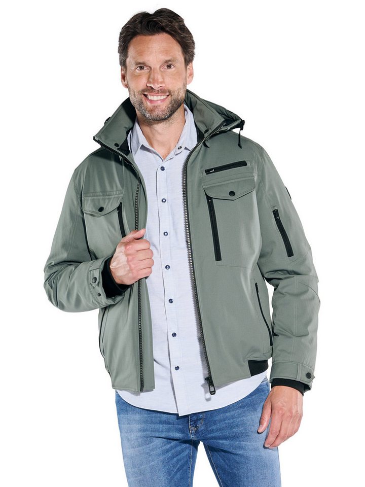Engbers Kurzjacke engbers Herren Funktionsjacke, Khaki von Engbers