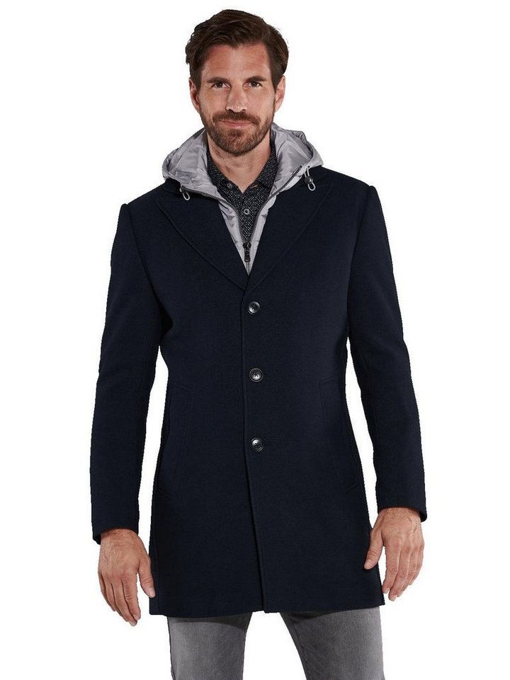 Engbers Kurzmantel engbers Herren Mantel regular, Saphirblau von Engbers
