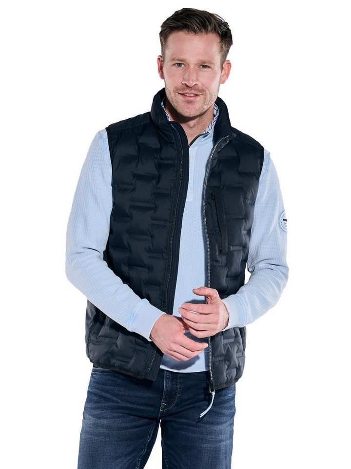 Engbers Kurzweste engbers Herren Steppweste regular, Saphirblau von Engbers
