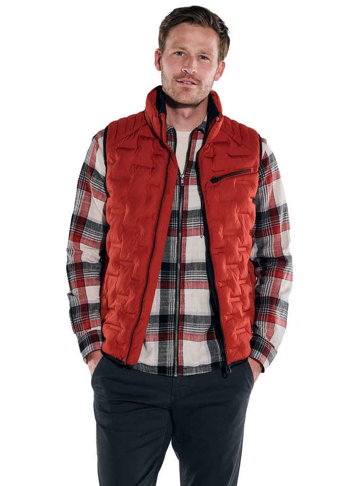 Engbers Kurzweste engbers Herren Weste, Feuerrot von Engbers