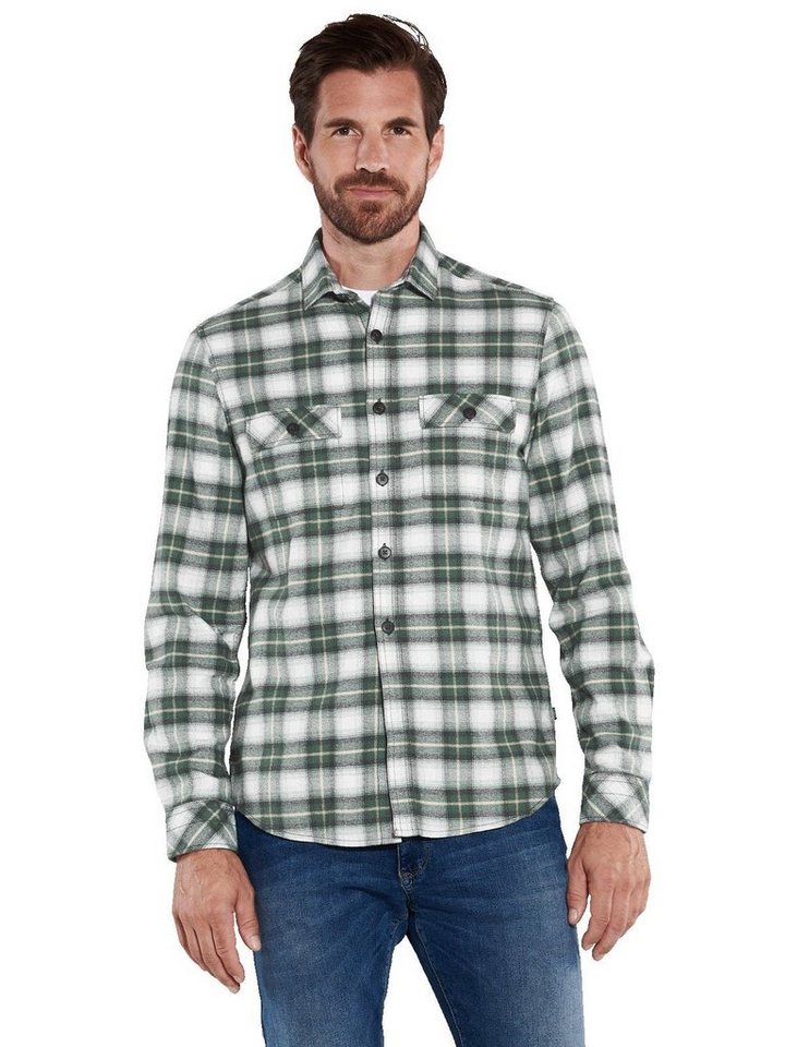 Engbers Langarmhemd Langarm-Hemd kariert von Engbers