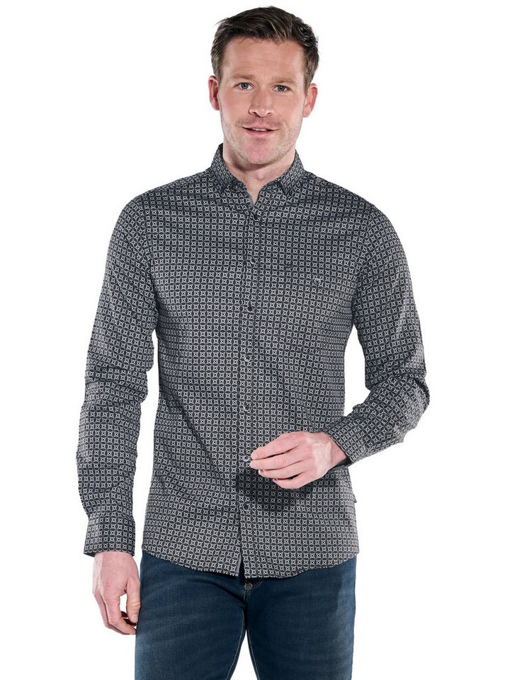 Engbers Langarmhemd engbers Herren Hemd langarm, Petrolgruen von Engbers