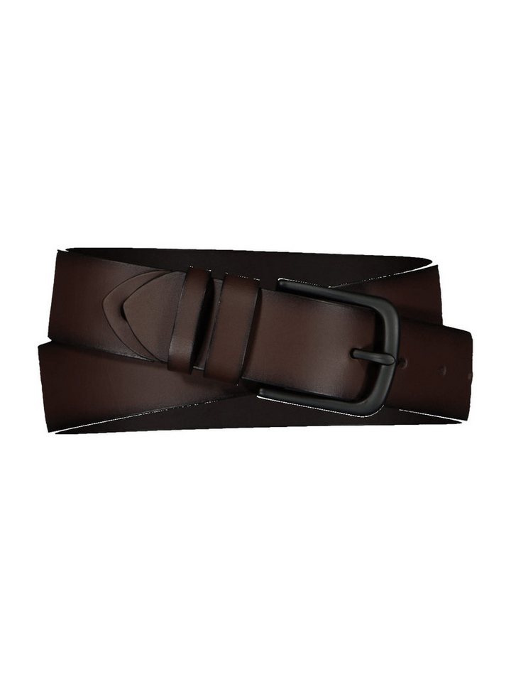 Engbers Ledergürtel engbers Herren Ledergürtel Basic, Dunkelbraun von Engbers