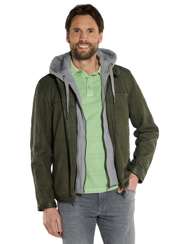 Engbers Lederjacke Lederjacke mit Kapuze von Engbers