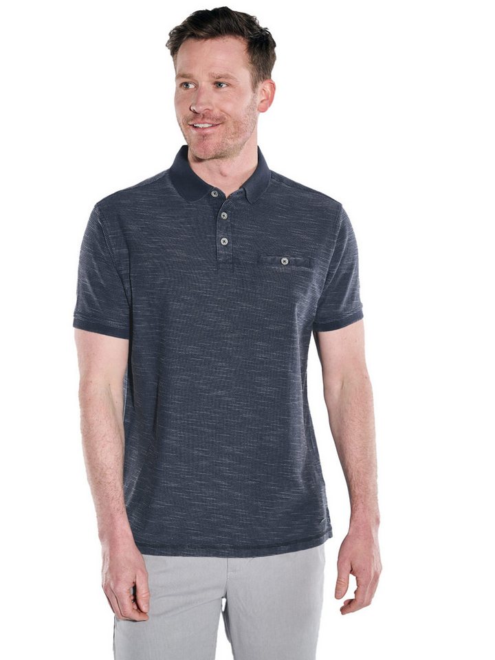 Engbers Poloshirt Polo-Shirt meliert Engbers Poloshirt Polo-Shirt meliert von Engbers