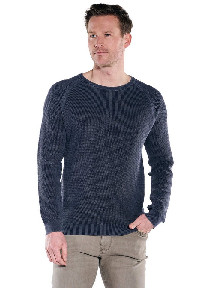 Engbers Rundhalspullover engbers Herren Pullover Rundhals, Saphirblau von Engbers