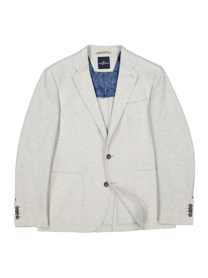 Engbers Sakko engbers Herren Freizeit-Sakko regular, Hellgrau von Engbers