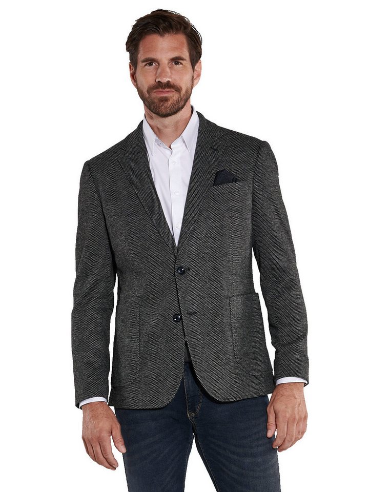 Engbers Sakko engbers Herren Sakko gemustert, Anthrazit von Engbers