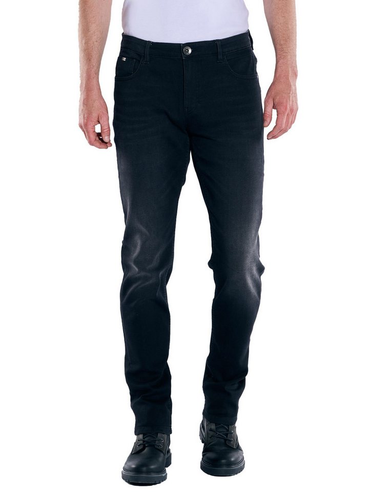 Engbers Stretch-Jeans engbers Herren Super-Stretch-Jeans regular, Schwarz von Engbers