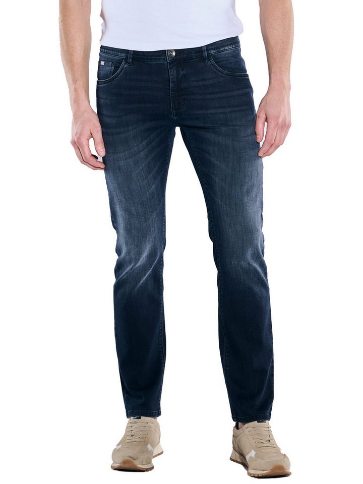 Engbers Stretch-Jeans engbers Herren Super-Stretch-Jeans regular, Marineblau von Engbers