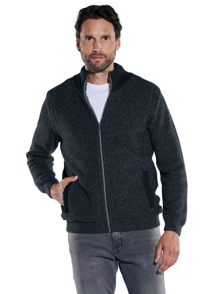 Engbers Strickjacke engbers Herren Strickjacke regular, Anthrazit von Engbers