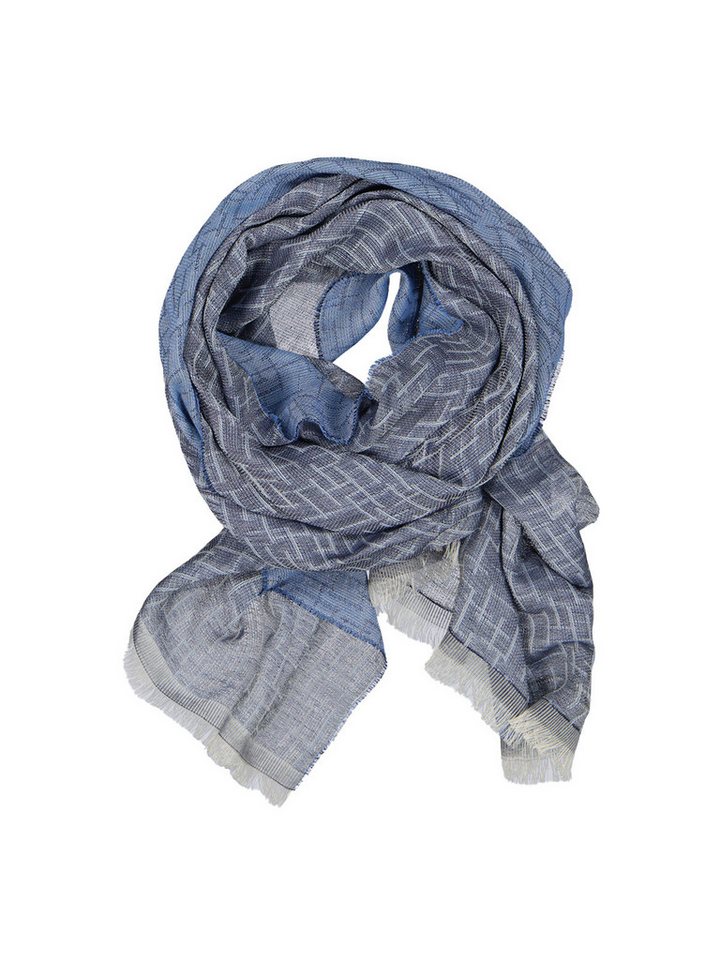 Engbers Strickschal engbers Herren Schal gemustert, Brilliantblau von Engbers