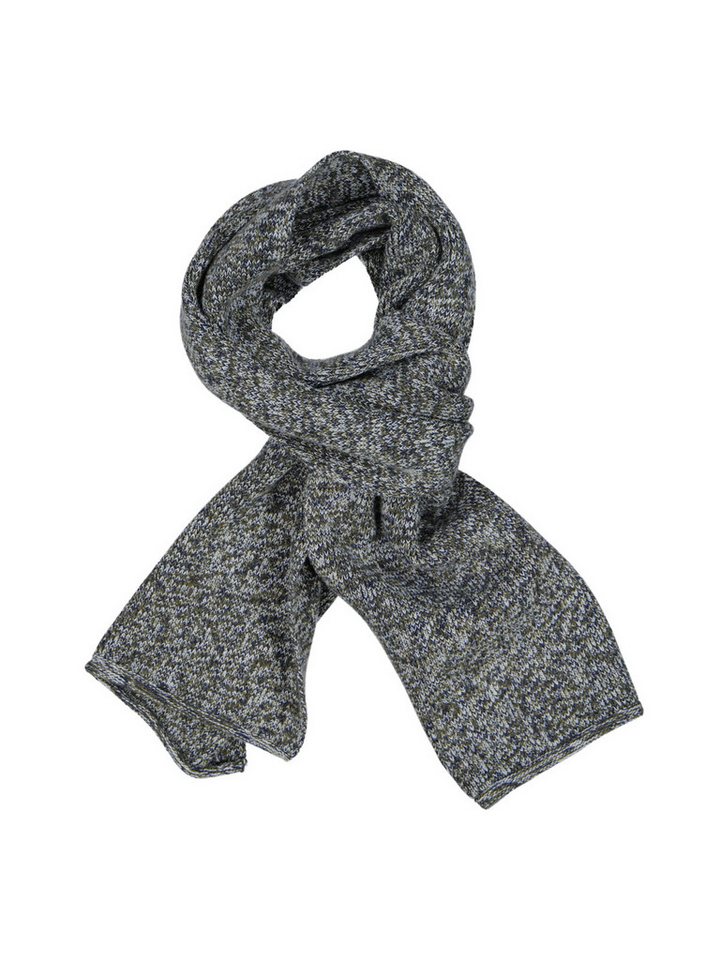 Engbers Strickschal engbers Herren Strickschal gemustert, Oliv von Engbers