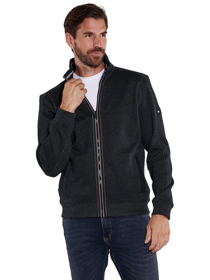 Engbers Sweatjacke engbers Herren Sweatjacke uni, Anthrazit von Engbers