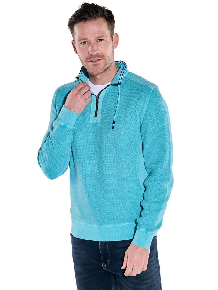 Engbers Sweatshirt engbers Herren Sweatshirt regular, Tuerkis von Engbers
