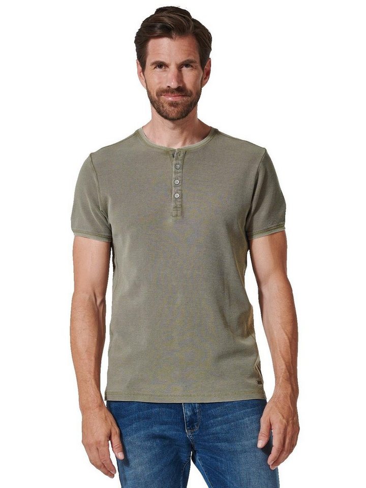 Engbers T-Shirt Henley-Shirt uni von Engbers