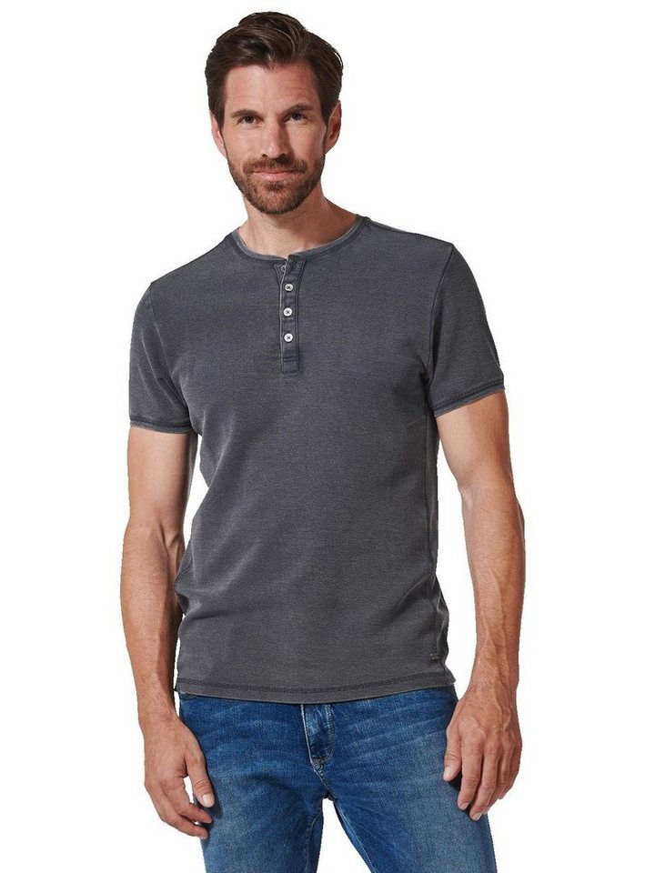 Engbers T-Shirt Henley-Shirt uni von Engbers