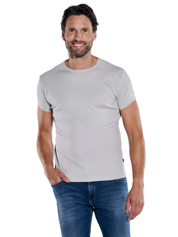 Engbers T-Shirt engbers Herren Basic-Shirt My Favorite organic, Silbergrau von Engbers