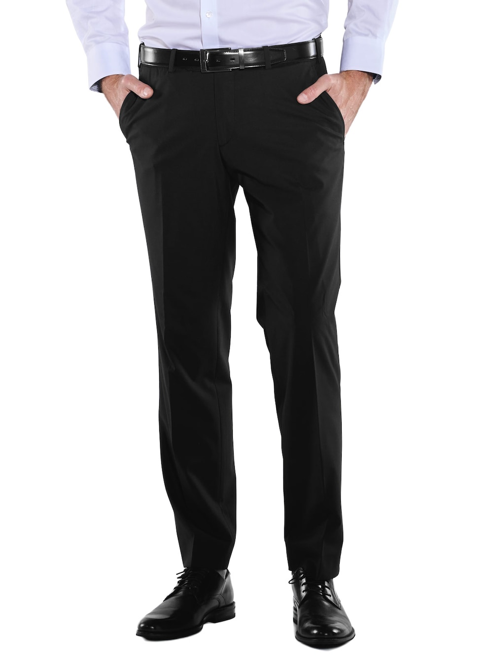 Große Größen Anzug-Hose regular My Favorite , Herren, schwarz, Größe: 64, Polyester, Happy Size Men von Engbers
