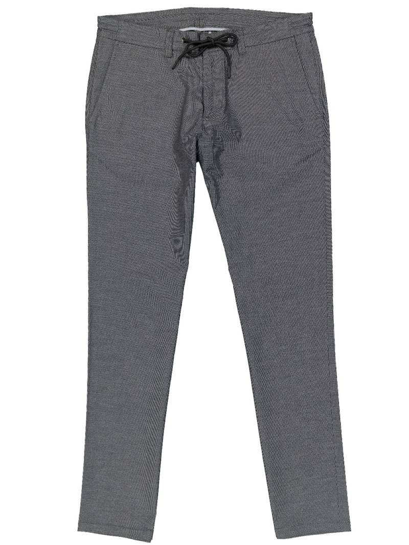 Große Größen engbers Herren Chino mit Tunnelzug , Herren, grau, Größe: 27, Baumwolle, Happy Size DE Men von engbers