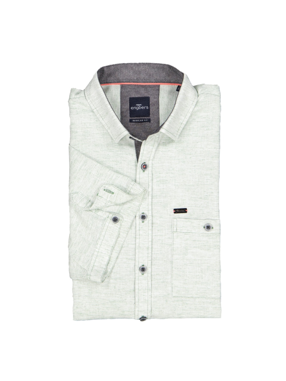Große Größen Kurzarm-Hemd in Leno Warenqualität, Herren, türkis, Größe: 4XL, Baumwolle/Polyester, Happy Size Men von Engbers
