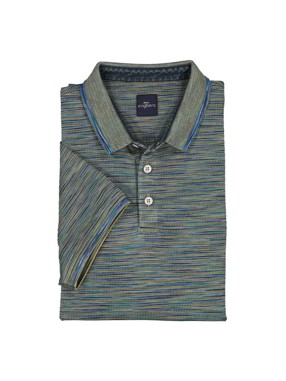 Große Größen Polo-Shirt meliert, Herren, grau, Größe: 4XL, Baumwolle, Happy Size Men von Engbers