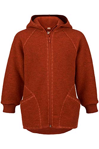 Engel Natur, Baby Walkjacke mit Reißverschluss, 100% Schurwolle (kbT) (Magma Melange, 110-116) von Engel