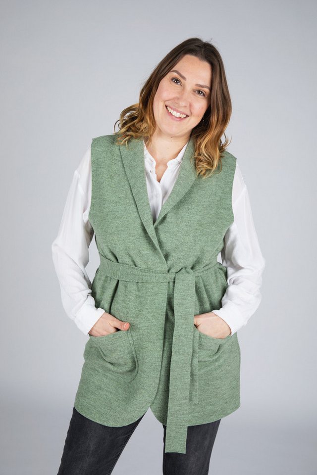 Engel Naturkleidung Longweste von Engel Naturkleidung