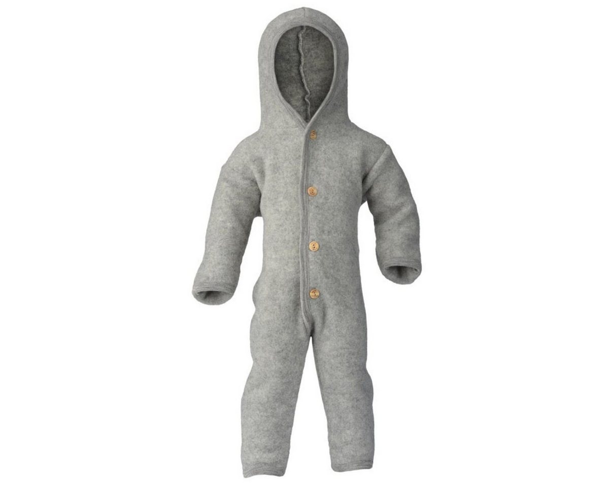 Engel Naturkleidung Overall (1-tlg) Baby Fleece Overall mit Kapuze aus Bio Merinoschurwolle von Engel Naturkleidung