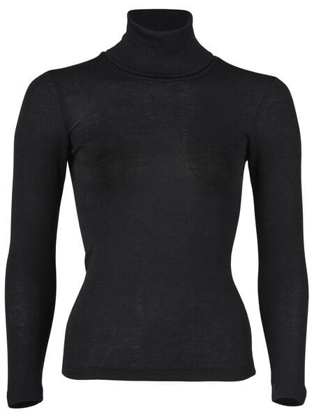 Engel natur Damen  Rolli Langarm Bio-Schurwolle/Seide von Engel natur