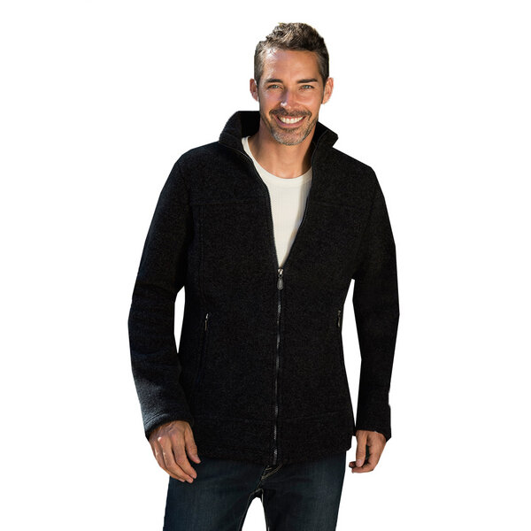 Engel natur Herren Fleece-Jacke Bio-Schurwolle von Engel natur