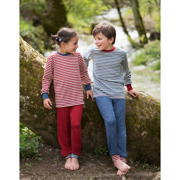 Engel natur Kinder Langarm-Shirt Schurwolle kbT von Engel natur