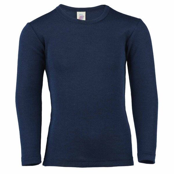 Engel natur Langarmshirt Kinder aus Merinowolle und Seide von Engel natur