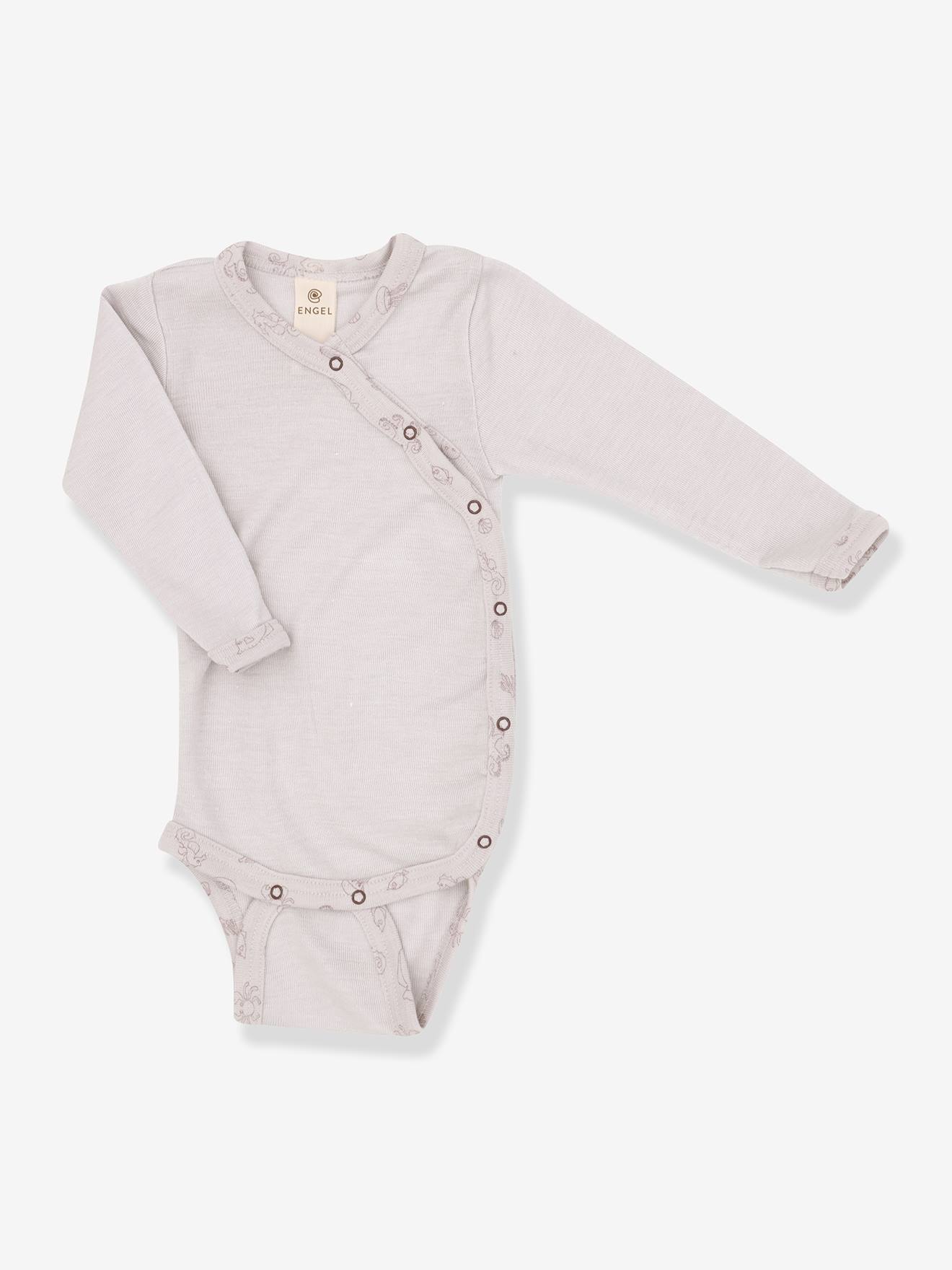 Baby Wickelbody aus Wolle/Seide von Engel