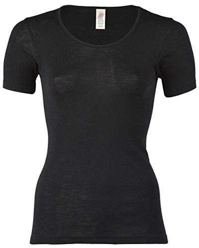 Engel Damen Kurzarm Unterhemd, Schwarz, 38/40 Engel Damen Kurzarm Unterhemd, Schwarz, 38/40 von Engel