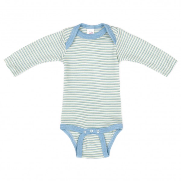 Engel - Baby Body L/S Gr 110/116;50/56;62/68;74/80;86/92;98/104 grau;lila/rosa;rosa von Engel