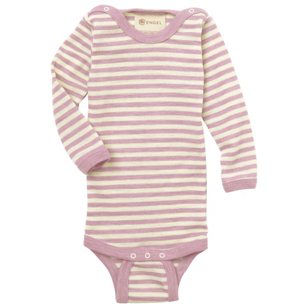 Engel - Baby-Body L/S mit Druckknöpfen auf den Schultern - Body Gr 74/80 rosa von Engel