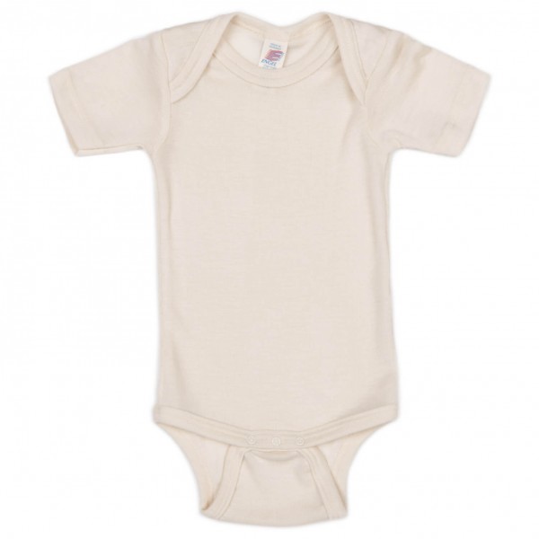 Engel - Baby-Body S/S - Merinounterwäsche Gr 98/104 beige von Engel